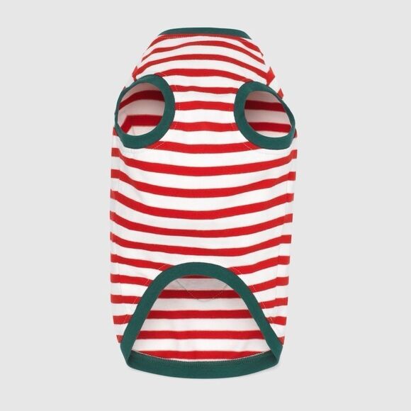 Brand new with tags Striped Red and White Dog Sweater size m - Picture 3 of 8